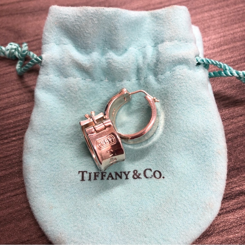 Tiffany & Co. 1837 Hoop Earrings